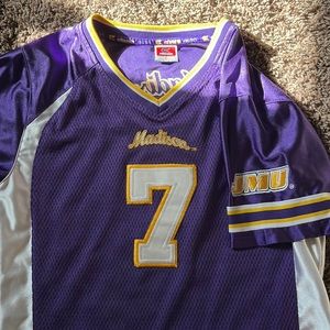 James Madison University JMU jersey #7 kids large